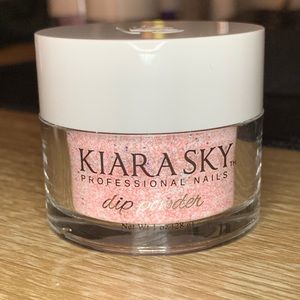 Kiara Sky dip nail powder “Pinking of sparkle”